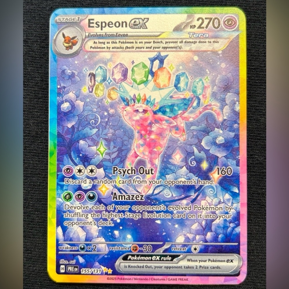 Espeon EX Card - Multicolor